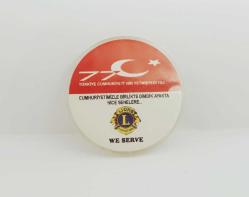 LİONS ROZETİ TÜRKİYE CUMHURİYETİ 75.YIL - MADALYA BÜYÜK BOY B1242 İNDİRİMLİ FİYAT