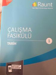 Raunt (9.sınıf) Çalışma Fasikülü 3 adet Takım