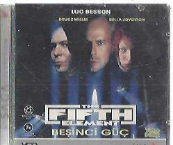 VCD - THE FIFTH ELEMENT BEŞİNCİ GÜÇ (LUC BESSON FİLMİ) TÜRKÇE DUBLAJ 2 DISK