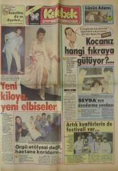 Kelebek Gazetesi (Hürriyet'in Eki) - 28 Mayıs 1985 (Doğumgünü)