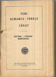 YENİ ALMANCA TÜRKÇE LÜGAT (DEUTSCH-TÜRKİSCH WÖRTERBUCH)