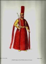 Osmanlı Kostümleri: Costume of Turkey: Türkçe, İngilizce ve Fransızca İzahlı 60 Gravür (ciltli)