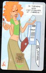 20405 ÇİZGİ KARAKTER FRANSA TELEFON KARTI