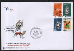 FDC.972 2018 FIFA DÜNYA KUPASI RUSYA 2018 FDC