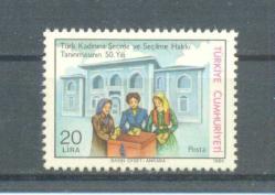 1984 TÜRK KADININA SEÇME SEÇİLME HAKKI 50. YIL