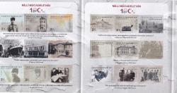 2019 MİLLİ MÜCADELENİN 100. YILI PORTFÖY 24 STICKER PULLU PORTFÖY