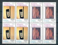 LOT.18 » 1993 EUROPA CEPT ÇAĞDAŞ SANAT DÖRTLÜ BLOK