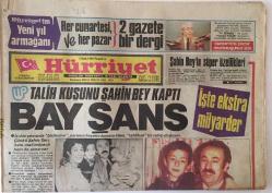 Efemera - Hürriyet Gazetesi 2 Ocak 1986 -  Türkiye'nin İlk Milli Piyango Milyarderi  : Talih Kuşunu Şahin Bey - kitantik - kitaLog