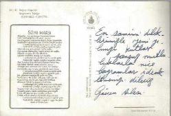 KARTPOSTAL - TÜRKİYE CUMHURİYETİ 1923-1973 50.YIL - YENİ YIL KUTLAMA  MESAJI