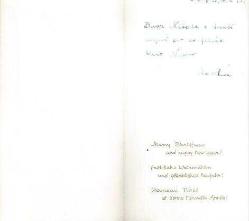 ZARFLI POSTA KARTI - ZARF PULLU DAMGALI - İTALYANCA - YENİ YIL KUTLAMA MESAJI