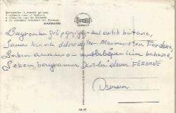 KARTPOSTAL - MARMARİS - MARMARİS'TEN 4 MUHTELİF GÖRÜNÜŞ - ARKASI YAZILI - BAYRAM KUTLAMA MESAJI