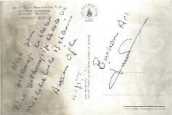 KARTPOSTAL - KIBRIS BARIŞ HAREKATI TÜRK MİLLETİNİN VE ORDUNUN ZAFERİDİR - BAŞBAKAN BÜLENT ECEVİT - ARKASI YAZILI - KUTLAMA MESAJLI - PULSUZ