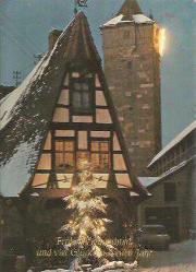 KARTPOSTAL - ARKASI YAZILI - PULLU - MÜHÜRLÜ - YENİ YIL KUTLAMA MESAJLI