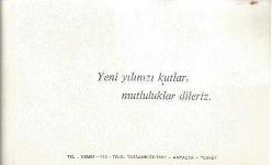 KARTPOSTAL - TURBAN KIZILTEPE CAMPING - KEMER - ANTALYA -TURKEY - YENİ YIL KUTLAMA MESAJI - TEL : 113