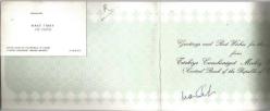KARTPOSTAL - TÜRKİYE CUMHURİYET MERKEZ BANKASI - YENİ YIL KUTLAMA MESAJI