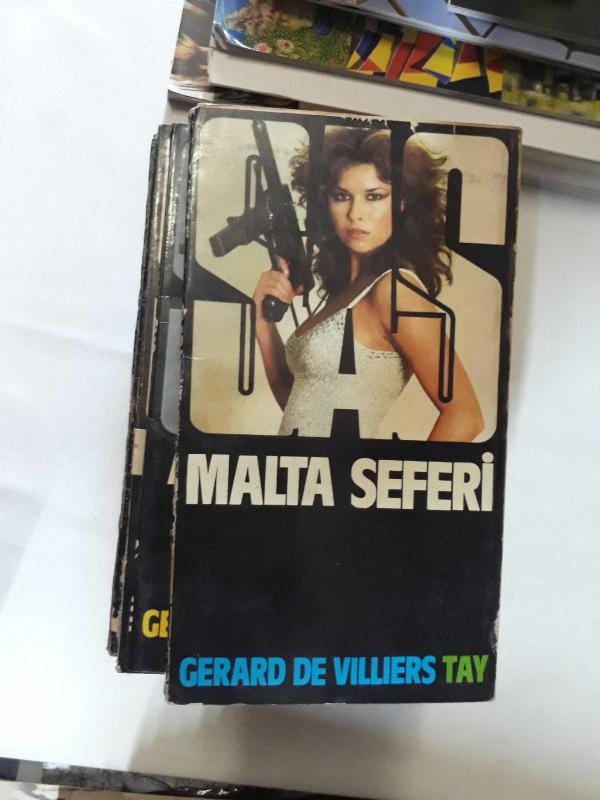 SAS-MALTA SEFERİ GERARD DE VILLIERS- İKİNCİ EL
