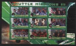 A.511  2010 UZAY ÇALIŞMALARI   DAMGALI BLOK MALAWİ