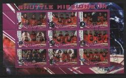 A.565  2010 UZAY ÇALIŞMALARI   DAMGALI BLOK MALAWİ