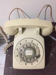 Antika - ÇEVİRMELİ SARI TELEFON 1970'LERDEN - kitantik - kitaLog