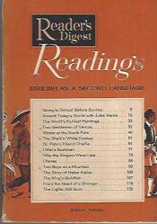 READER'S DIGEST READINGS ENGLISH AS A SECOND LANGUAGE 3.BASKI