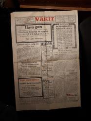 16 Aralık 1929 Pazartesi VAKIT Gazetesi Gazimiz Ankara'ya döndüler.