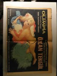 Reklam ( 1971, 20 kasım ) - Özcan Tekgül turistik Olimpia Gazinosu