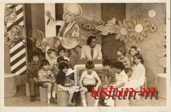 GAZANFER ÖZCAN ÇOCUKLARLA TV PROGRAMINDA ORİJİNAL FOTOĞRAF...