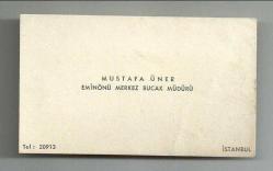 Efemera - MUSTAFA ÜNER EMİNÖNÜ MERKEZ BUCAK MÜDÜRÜ... - kitantik - kitaLog