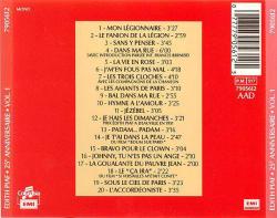 25e Anniversaire - Volume 1 - Edith Piaf ‎CD