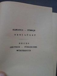 DİL KILAVUZU ALMANCADAN TÜRKÇEYE TÜRKÇEDEN ALMANCAYA YENİ LÜGAT NEUES DEUTSCH TÜRKISCHES TÜRKISCH DEUTSCHES WÖRTERBUCH