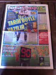 Efemera - FOTOMAÇ GAZETESİ 19 MART 2011 (Tarih Böyle Yazılır: Galatasaray:1 - Fenerbahçe:2) - kitantik - kitaLog