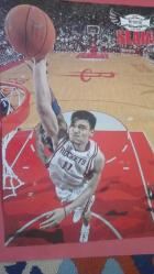 Efemera - Basketbol : Yao Ming & Dirk Nowitzki Poster - kitantik - kitaLog