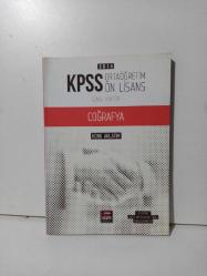 KPSS ORTAÖĞRETİM ÖN LİSANS GENEL KÜLTÜR COĞRAFYA KONU ANLATIM  -2.EL