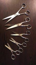 5 ADET FARKLI İŞLER İÇİN ESKİ MAKASLAR...