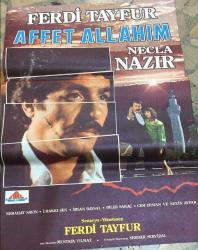 Efemera - FERDİ TAYFUR AFFET ALLAHIM ORJİNAL FİLM AFİŞİ - kitantik - kitaLog