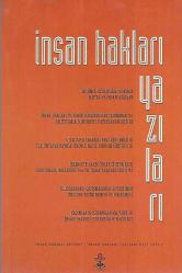 İNSAN HAKLARI YAZILARI - İNSAN HAKLARI BÜLTENİ - İNSAN HAKLARI YAZILARI ÖZEL SAYI 2