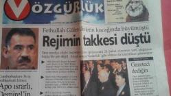 Efemera - V Özgürlük Haftalık Siyasi Gazete (26 Haziran 1999) Fethullah Gülen Devletin Kucağında Büyüdü, G-8'e Karşı J-18 - kitantik - kitaLog