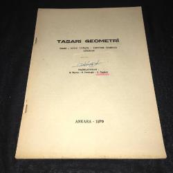 TASARI GEOMETRİ İzler - Kotlu İzdüşüm - Vektörel İşlemler-Teğetler