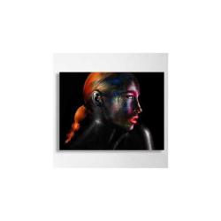 Antika - Turuncu Saçlı Kadın Tablo - 108005 - 60x60 Cm - kitantik - kitaLog