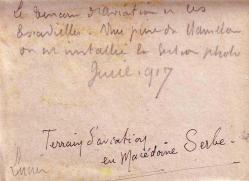 1917 TARİHLİ MAKEDONYA'DAN BİR FOTOĞRAF...