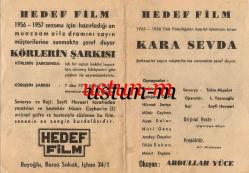 HEDEF FİLM KARA SEVDA MUHTEREM NUR BROŞÜR / OKUYAN ABDULLAH YÜCE...