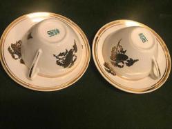 Antika - SÜMERBANK CAY FİNCANI CİFT SORUNSUZ PORSELEN - kitantik - kitaLog