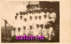 GEMİDE TÜRK DENİZCİLER TOPLU FOTOĞRAF...