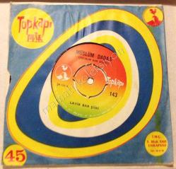 Efemera - Müslüm DADAŞ / Lavik Bar Şiiri, Birinci Bar Erzurum Bar Serisi Türkçe 45'lik Plak - Plak - kitantik - kitaLog