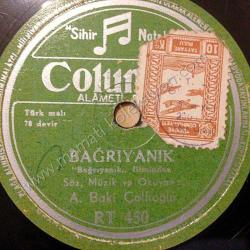 Efemera - Bağrıyanık, Öldürecek beni beni Film Şarkıları Bağrıyanık filminden, Taş Plak - Plak - kitantik - kitaLog