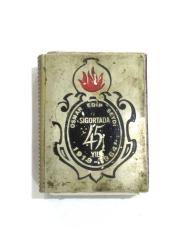 Antika - Osman Edip Seydi Sigortada 45 yıl - Metal kibritlik - kitantik - kitaLog