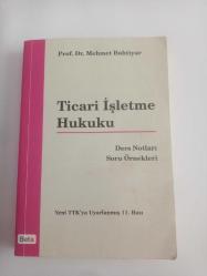 TİCARİ İŞLETME HUKUKU