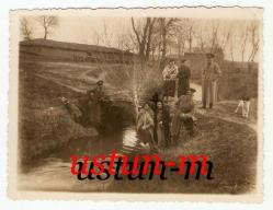 1936 SUBAYLAR VE HANIMLAR OSMANLICA YAZILI FOTOĞRAF...