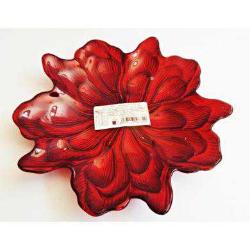 Sunum Tabağı,Çiçek  Desenli, İkebana & Kokedama İçin Elde Üretim ( Çocuk-Yetişkin Kokedama Atölyesi; Özel Gün Tasarımları Mazlemesi)