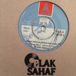 Mustafa Sağyaşar - Saçının tellerine gönlümü taktı kader / Bekleyeceğim / 45'lik